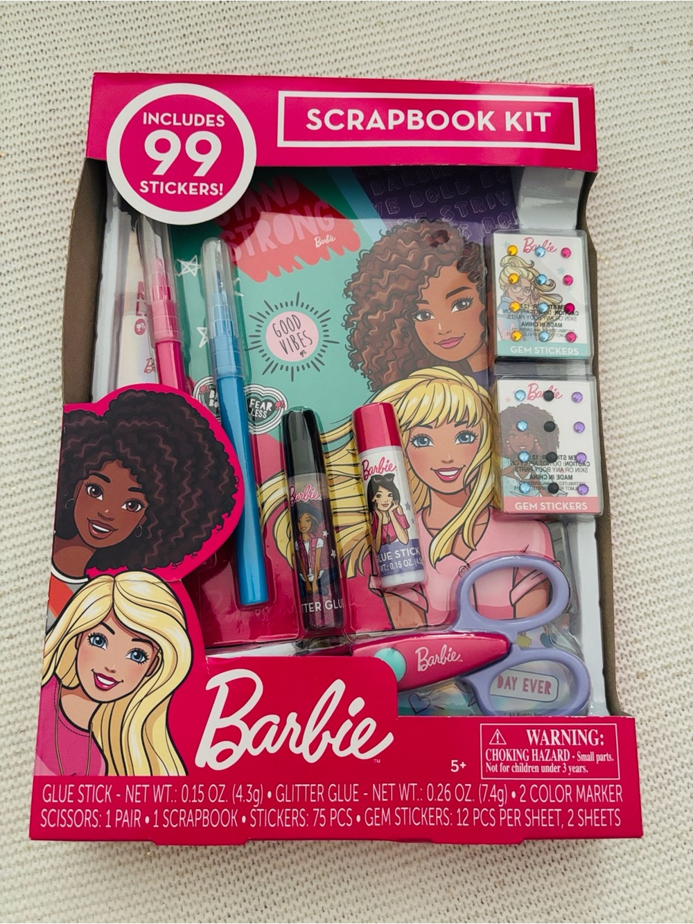Barbie scrapbook kit